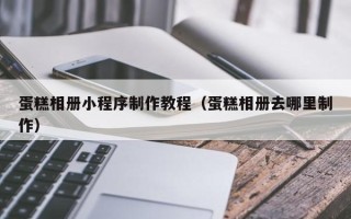 深圳蛋糕相册小程序制作教程（蛋糕相册去哪里制作）
